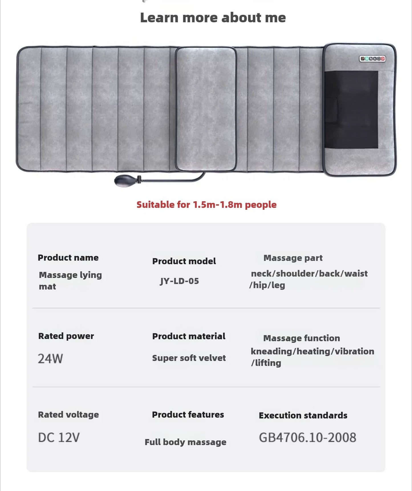 BodyBliss™ Full Body Massage Mat